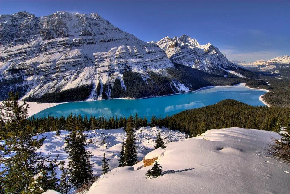 Canada lakes. Озеро Пейто Канада. Озеро Пейто Канада зимой. Пейто Лейк.