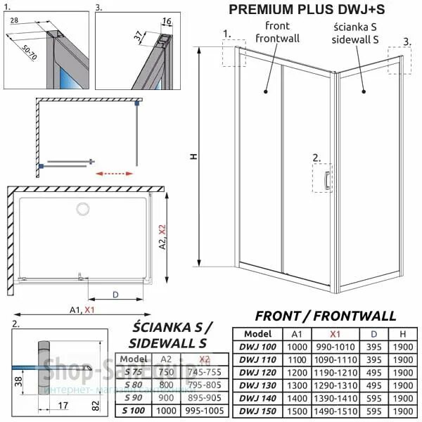 33303-01-01n раздвижные душевые двери premium plus dwj 1000*1900 хром/прозрачное. Radaway 30435-01-01n. Premium plus s. Душевой уголок radaway premium plus dwj+s 100см*90см. Premium plus s.