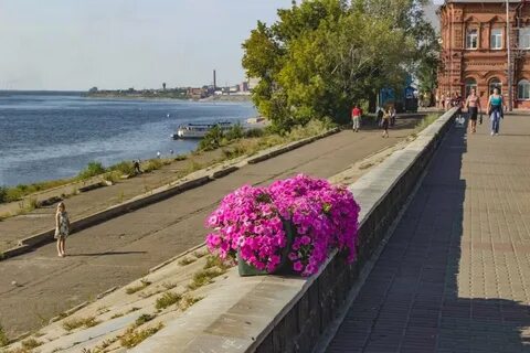 Томск набережная реки