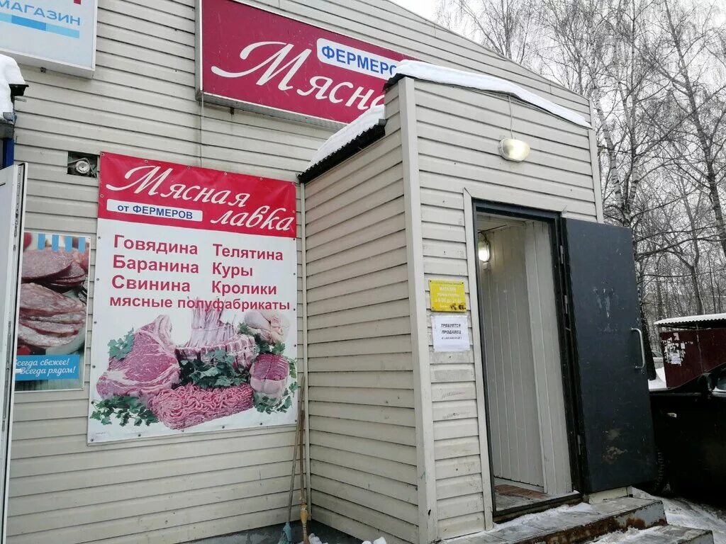 Мясная лавка, магазин мяса, колбас, Воронежская область, село Новая Усмань, улиц