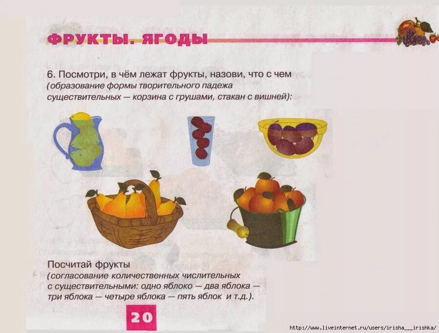 Лексические темы зпр