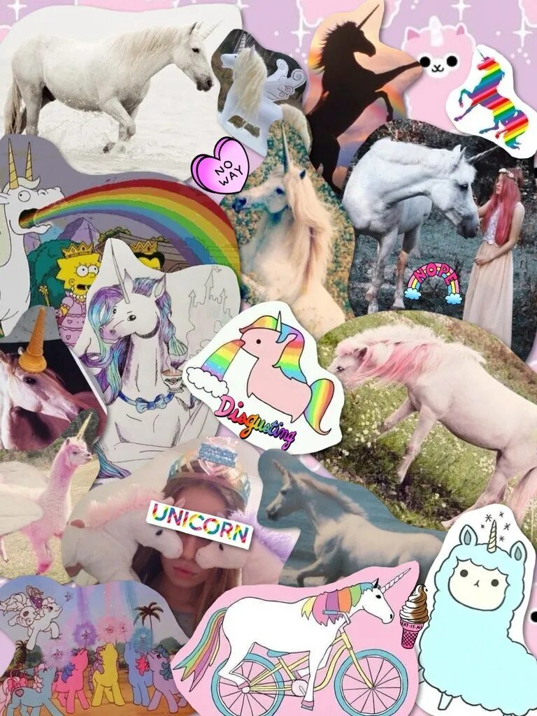 Единорожка несколько на листе. Маленькие единорожки. Много много единорогов. Фон с единорогами. Единорожки много.