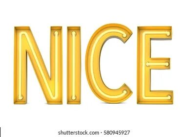 The word is nice
