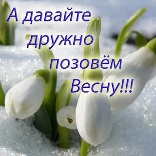 Какие ты знаешь весенние