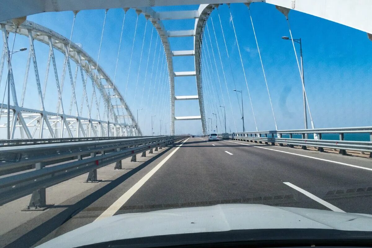 Анапа крымский мост на машине