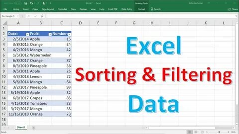 Data excel