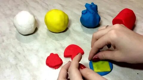 Игры слепи из пластилина