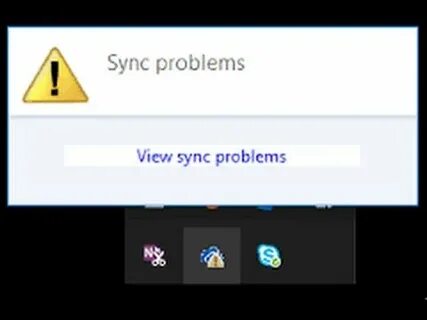 Sync error