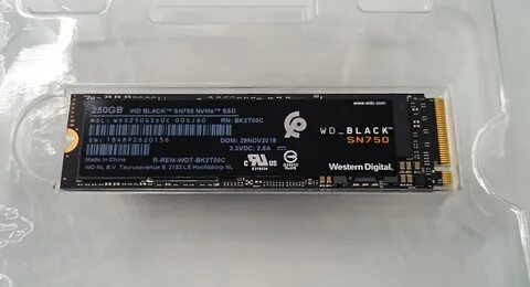 Wd black sn750