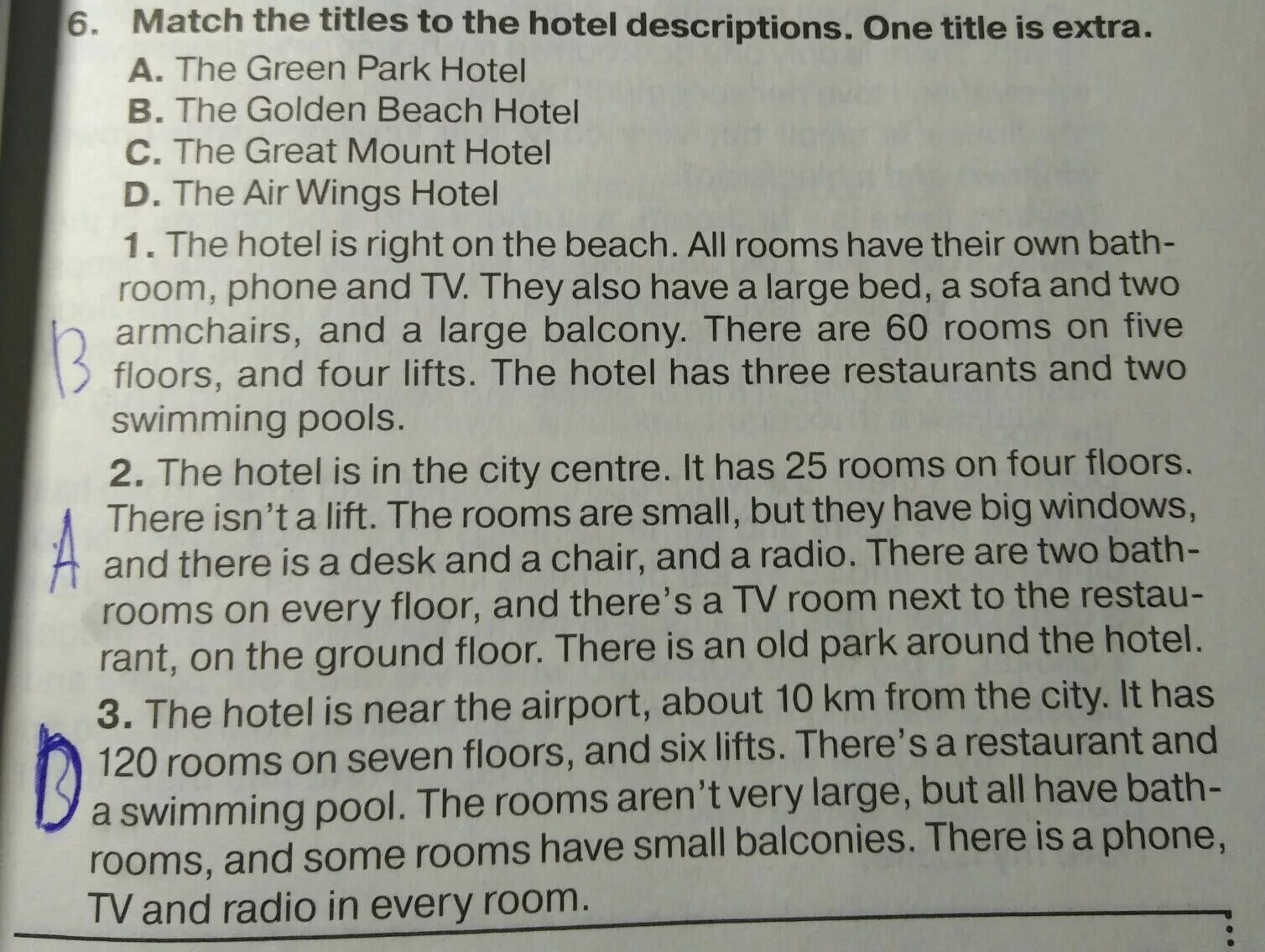 There is one extra statement. Match the titles to the Hotel descriptions one title is Extra ответы 5 класс. Match the titles to the book Reviews one title is Extra 5 класс ответы. Match the texts and the titles. Title перевод.