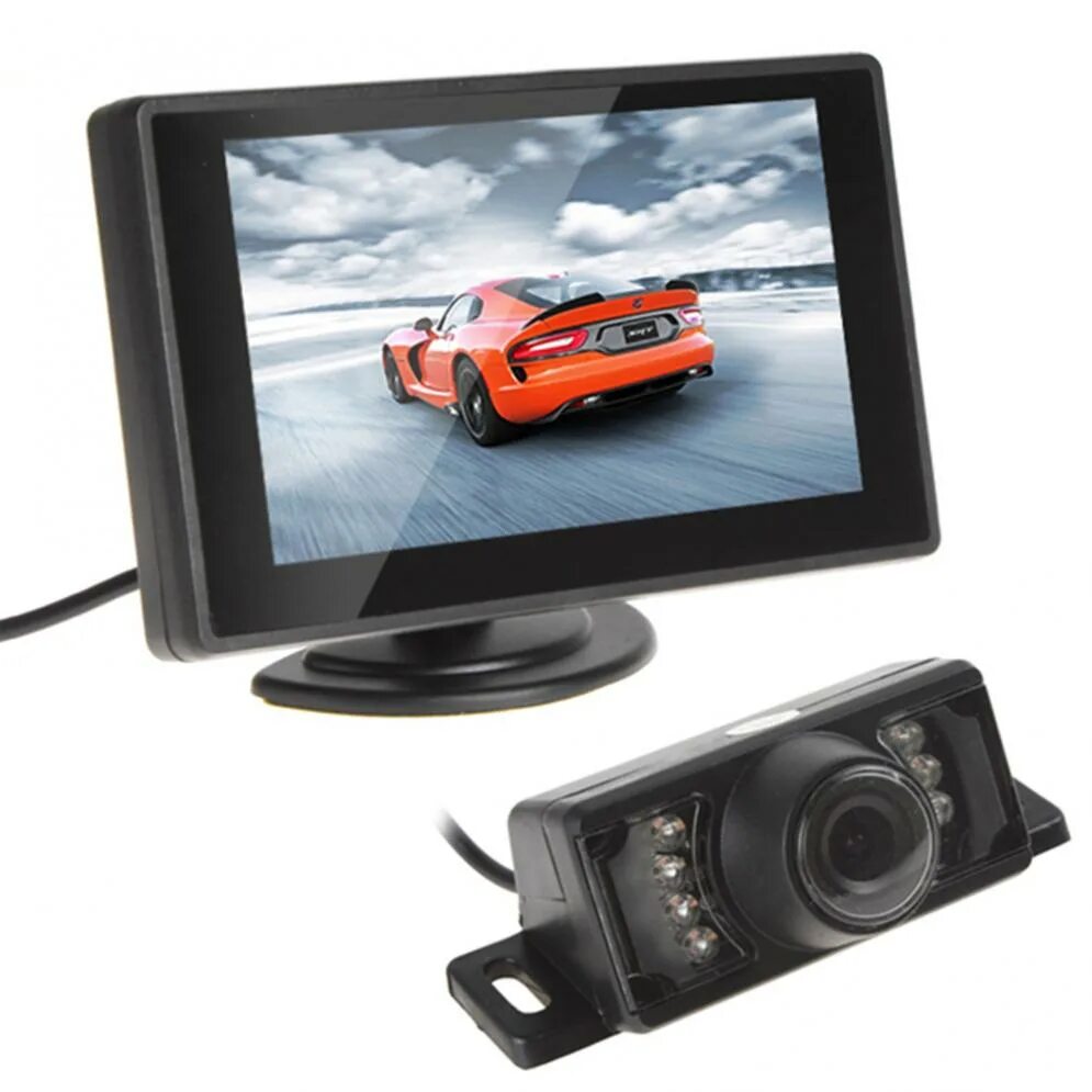 4.3 tft lcd. Tft lcd color monitor 4.3. монитор в машину. монитор для автомобильной камеры.