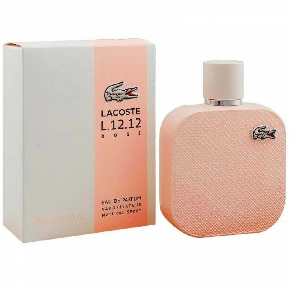 L 12.12. Lacoste l.12.12 Rose. Lacoste l.12.12 Rose 100 мл. Туалетная вода лакоста женская l 12 12 Rose. Lacoste l.12.12 Rose (w) EDP 100ml.