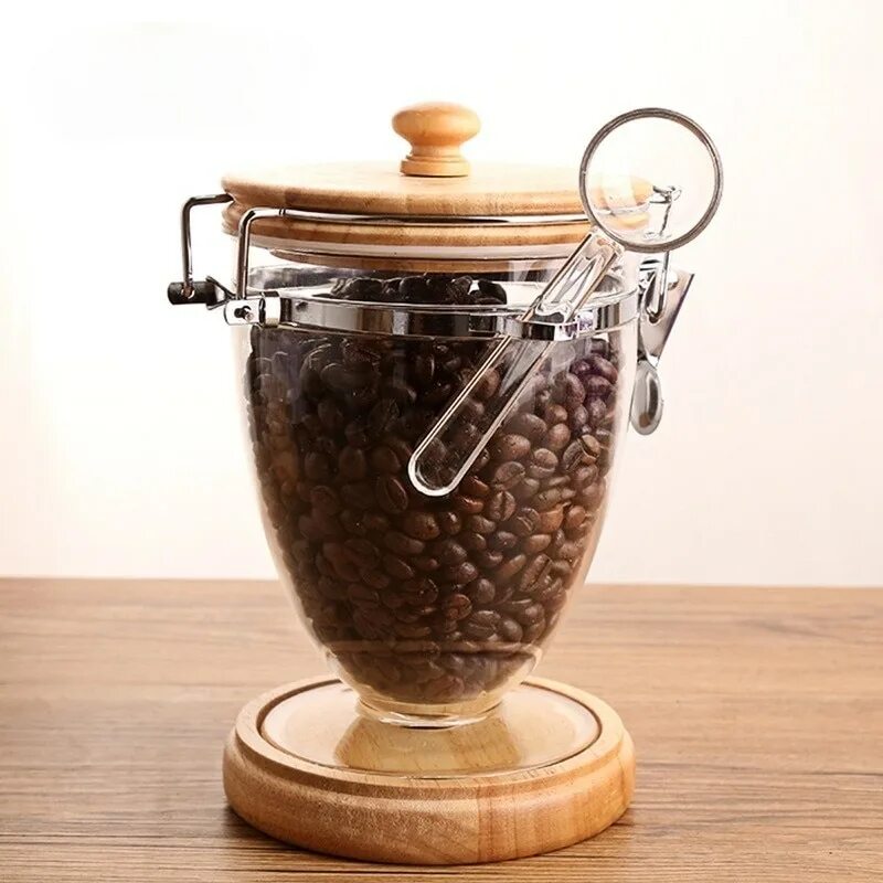 Банка для кофе купить. Емкость для кофе. Баночка для хранения кофе. Ёмкость для хранения кофе в зернах. Кофе в стеклянной баночке.