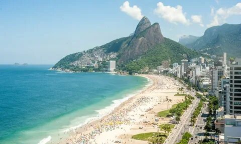 Famous beach