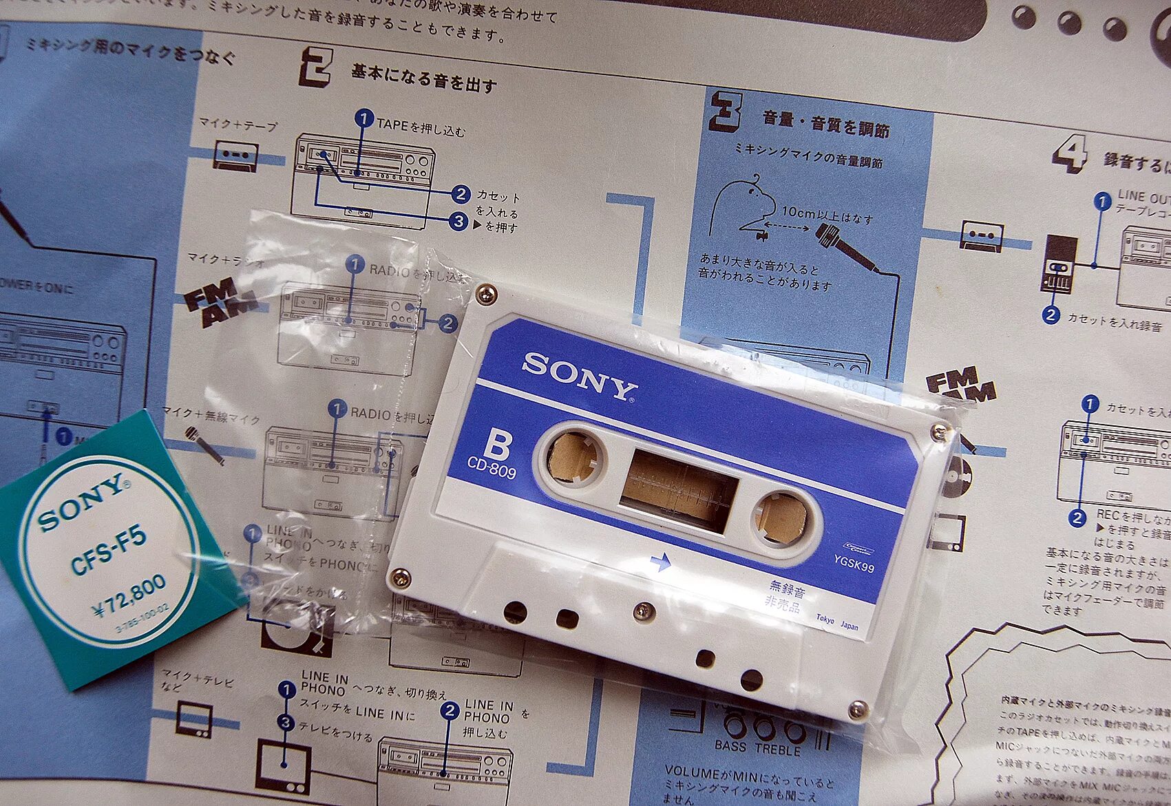 Milk cassette demo speed up
