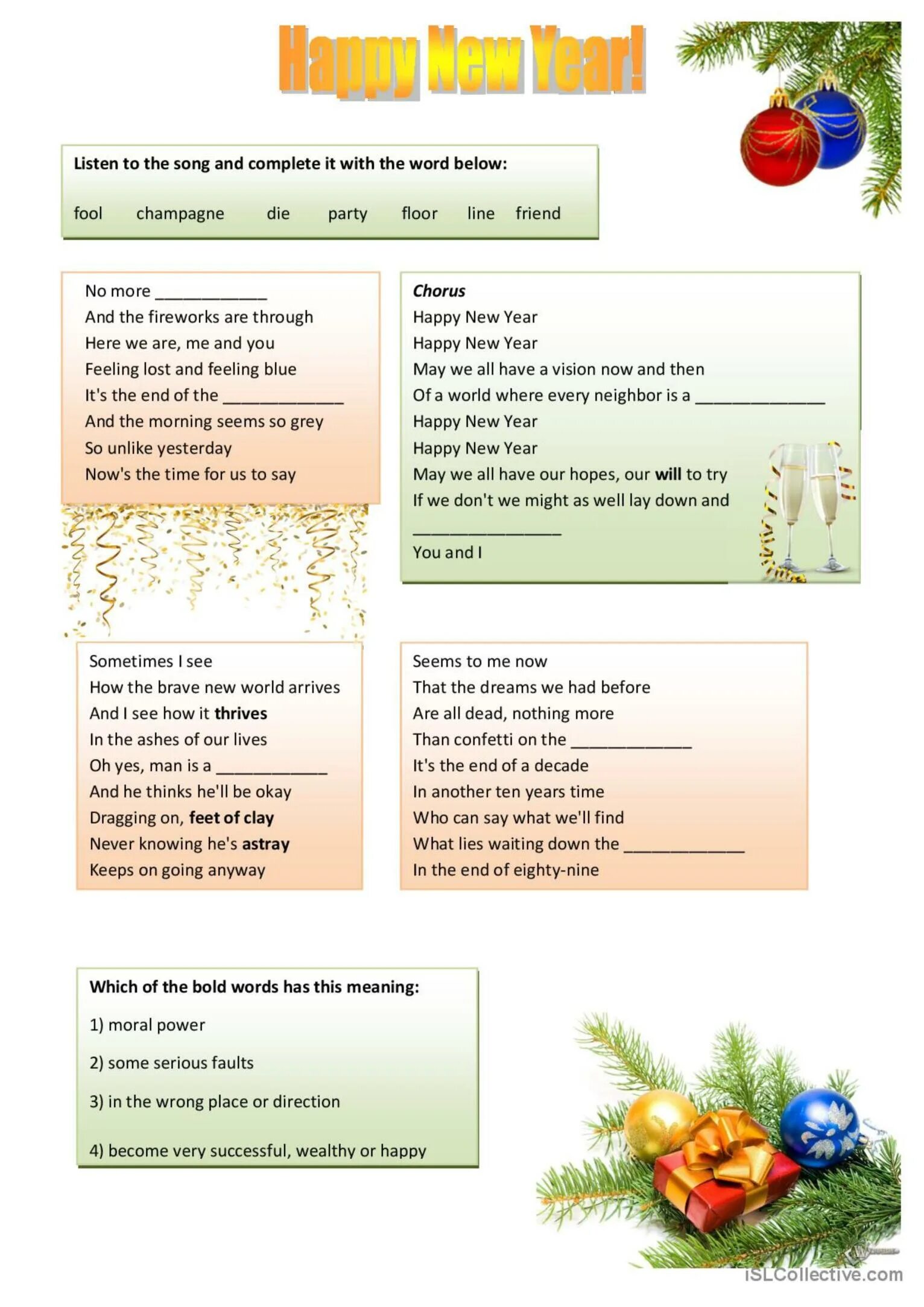 Happy new year песня. Песня happy year. Текст песни happy new year. Абба хэппи нью текст. Песня happy year.