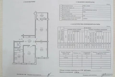 Получить сведения о квартире