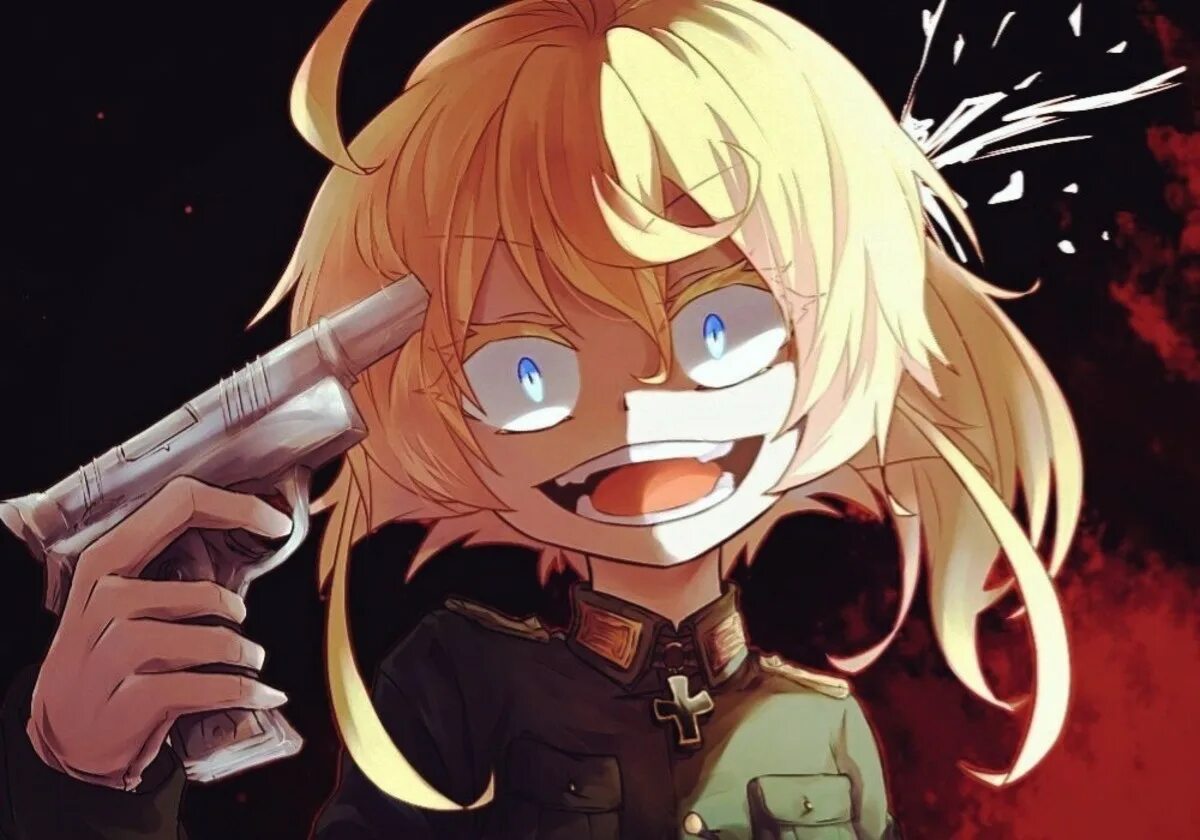 Таня Дегуршафф. Таня Дегуршафф арт. Youjo Senki Таня Дегуршаф улыбка. Военные хроники тани