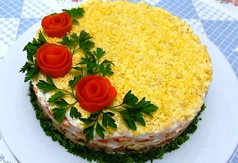 Как украсить мимозу