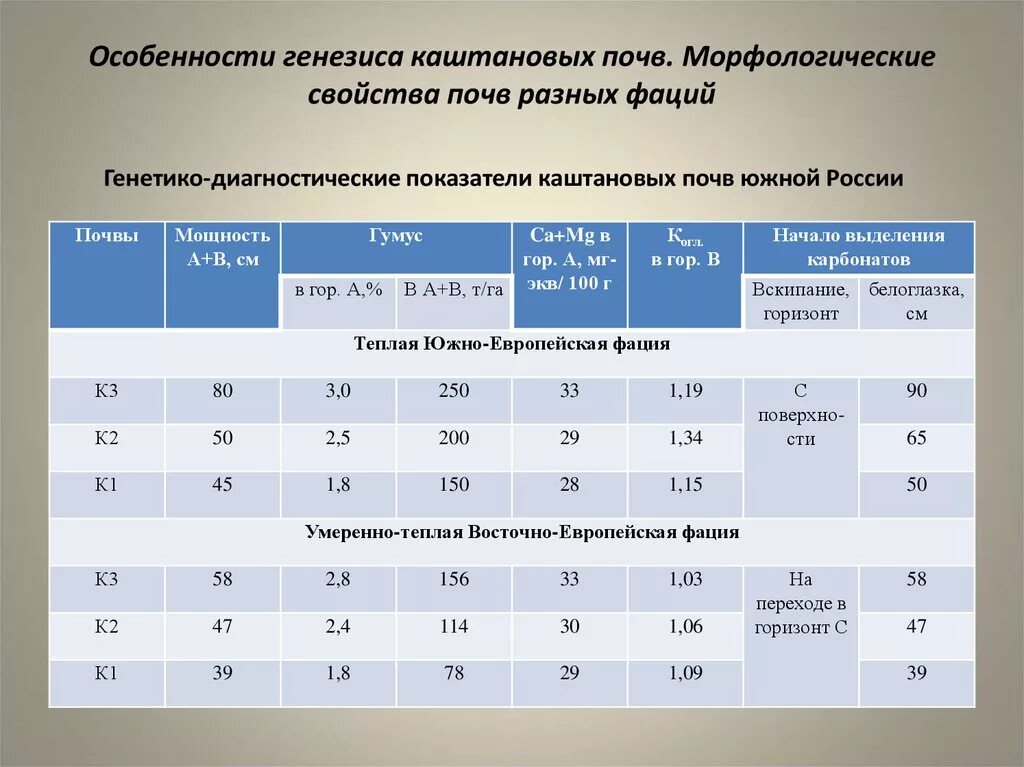 Каштановая температура. Характеристика почвы. Каштановые почвы характеристика. Морфологические характеристики почвы. Агрохимические свойства каштановых почв.