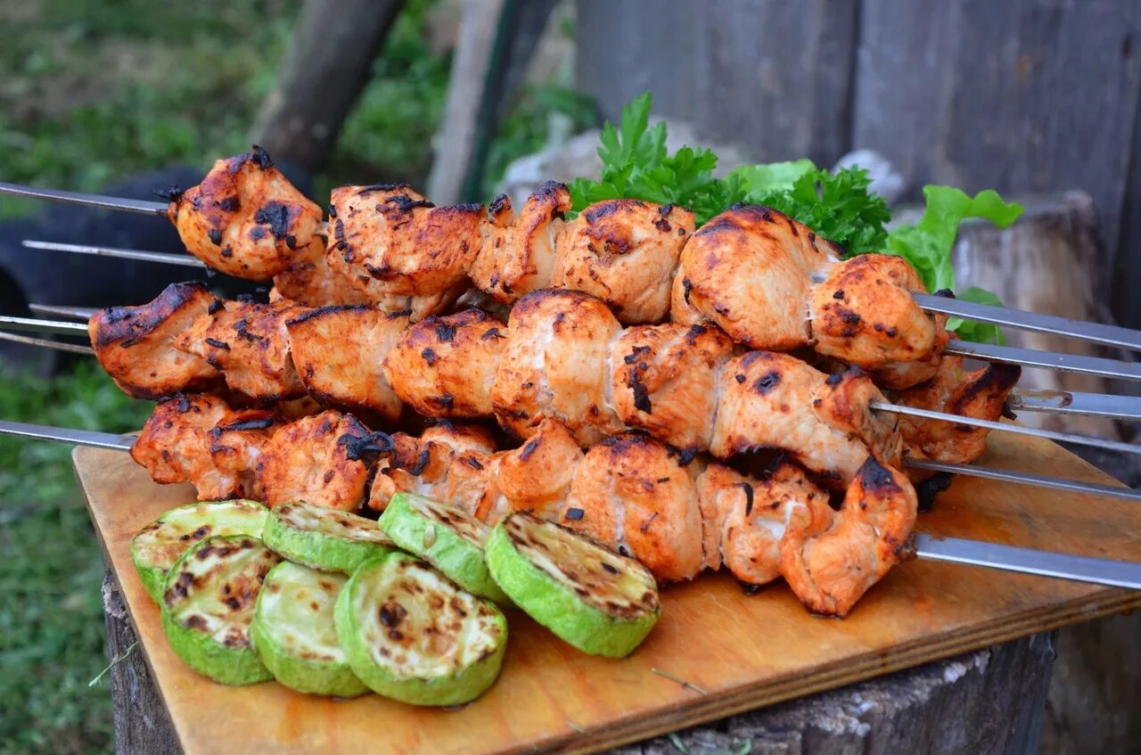 Маринад для куриного шашлыка на мангале лучший