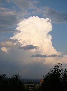 Кучево дождевая облачность