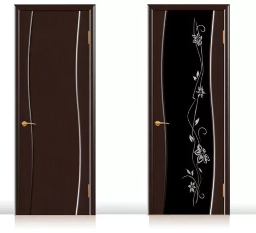 Дверь "Кристалл ДО" с покрытием ПВХ - купить по цене от #woocommerce_price в Сан