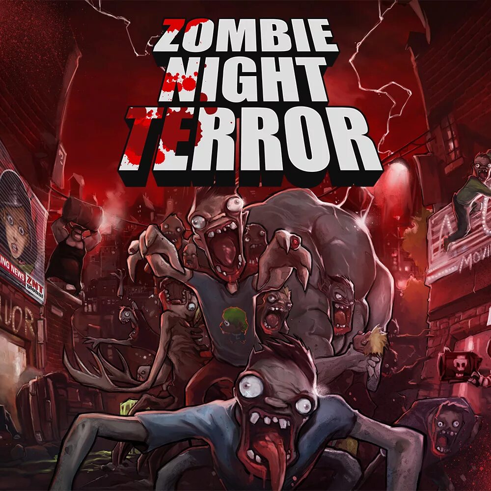 Игра зомби ночь. Zombie Night Terror (русская версия)(Nintendo Switch). Zombie Night Terror 2.