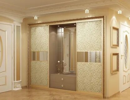 Встроенный шкаф купе на заказ в прихожую