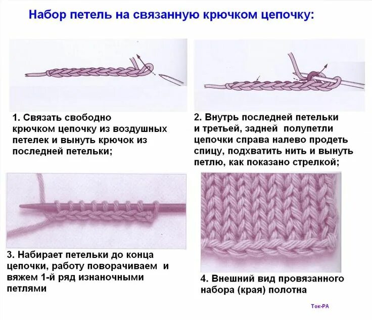 Как соединить шнур при вязании