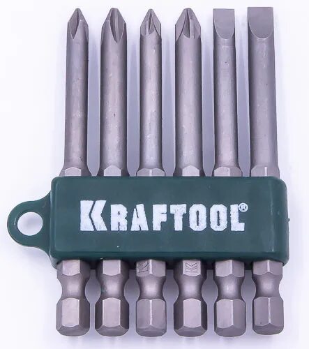 Kraftool 6 шт., 1/4", набор бит 26061-h6. Набор бит Kraftool 6 шт х 75мм. Набор бит для шуруповерта Kraftool 26061-h6_Пд. Набор отверток крафтул 25616-h12.