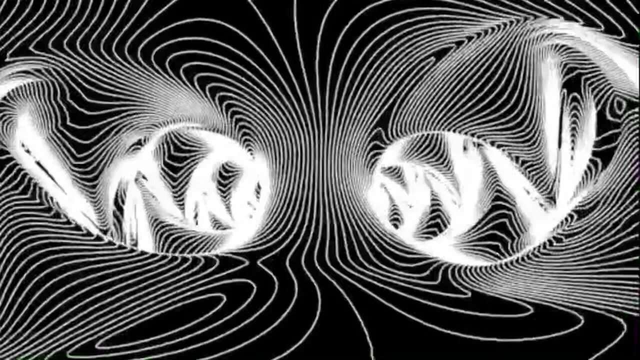 Движущая картина. Анимация абстракция. Фракталы черно белые. Анимированные оптические иллюзии.