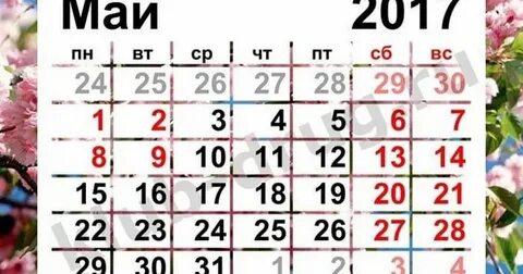 Май 2017 год