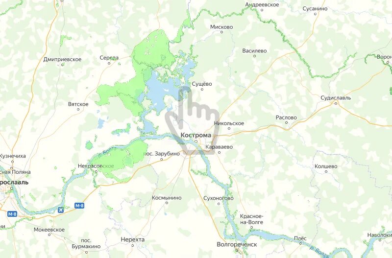 Река Кострома на карте Ярославской области. Река Кострома на карте. Река Кострома на карте Костромской области. Река Покша Кострома на карте.