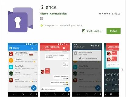 Messenger silence