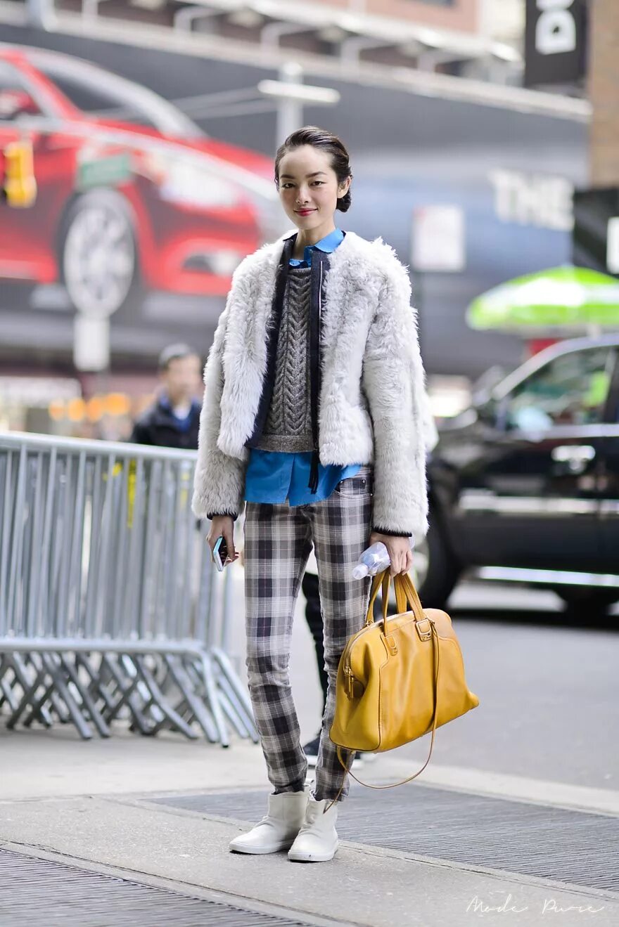 Алекса Чанг стритстайл. Уличная мода 2013 года. Образ на 10 градусов. Во что одеться в 10 градусов.