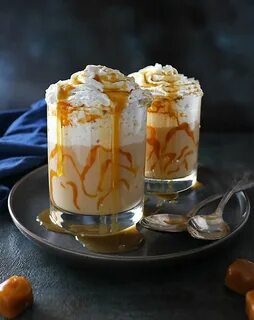 Латте соленая карамель