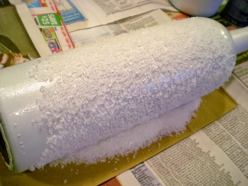 Имитация снега для поделок. Поделки с искусственным снегом. Искусственный снег для декора. Имитация снега из пенопласта.