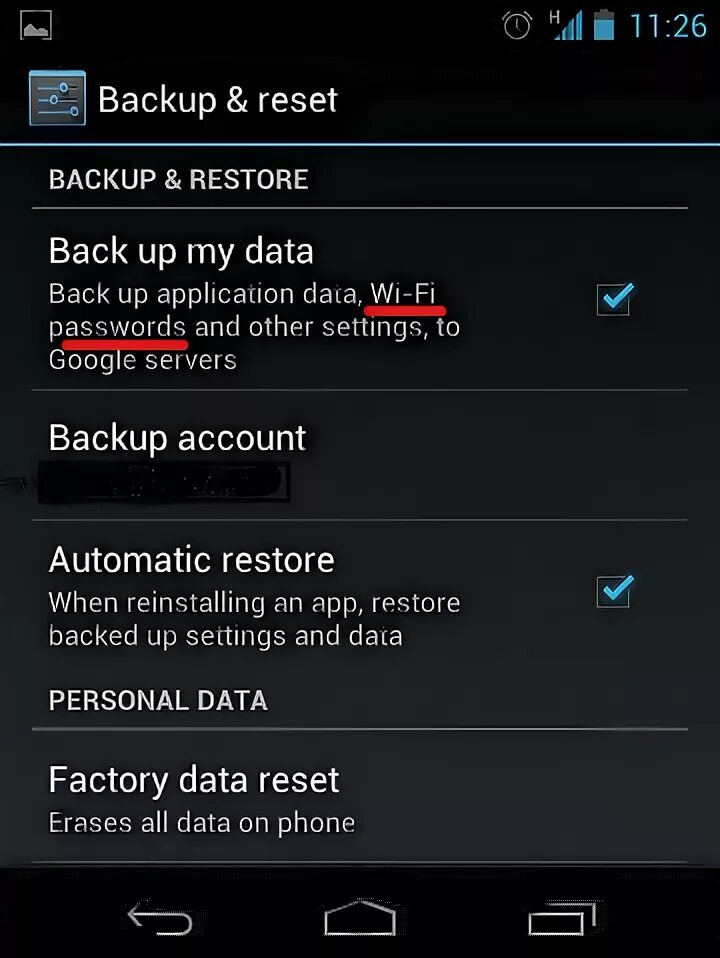 Как переводится reset setting. Как переводится Backup and reset. Андроид не видит наушников