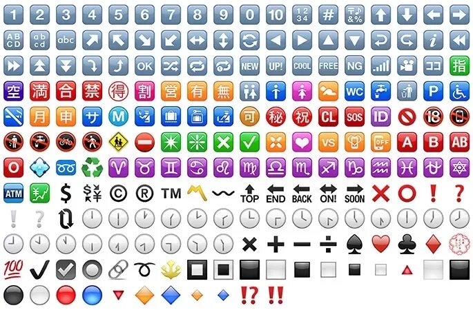 Emoji symbols. Символы эмодзи. Символьные знаки эмодзи. Символы для вставки ЭМОДЖИ. Табличка ЭМОДЖИ.