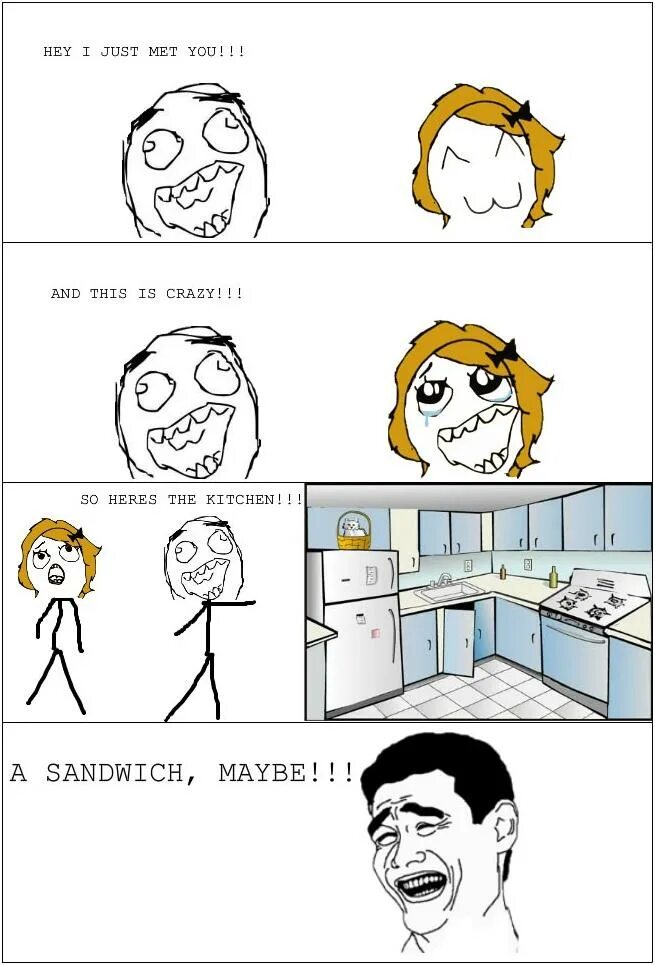 Hey i just met you and this is crazy. This is crazy here. This is crazy here. She is so crazy i love her мем. Мем с горящей комнатой.