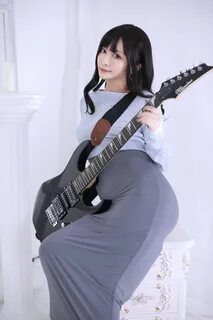 Welfare COS Anime blogger Luo Li LoLiSAMA - Guitar sister 