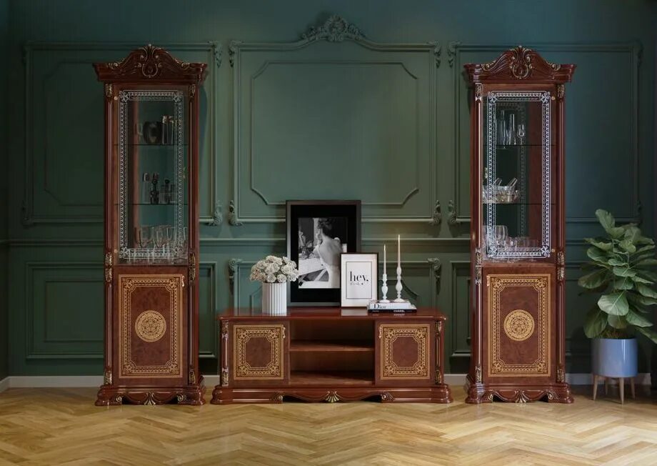 витрина роза беж интердизайн. гостиная роза могано диа мебель. рафаэлло гостиная диа мебель. диа мебель гостиная. комод "роза" могано (диа).