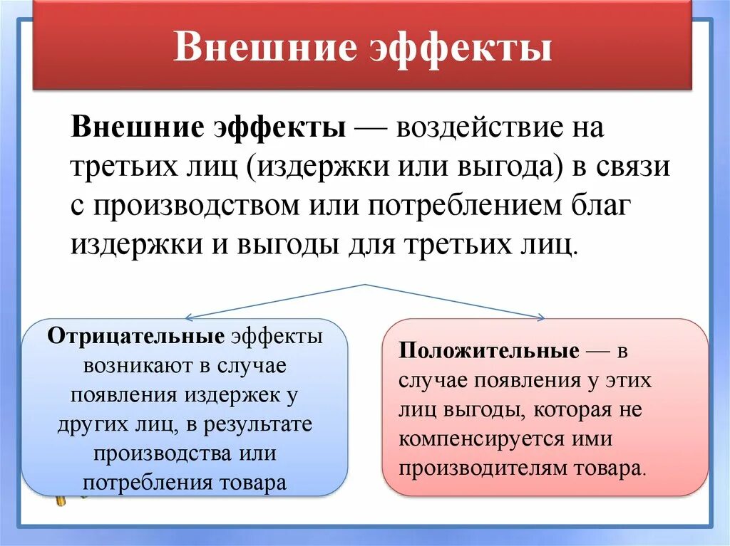 Положительные внешние эффекты примеры. Отрицательные внешние эффекты производства. Внешние эффекты в экономике. Положительный внешний эффект в экономике.