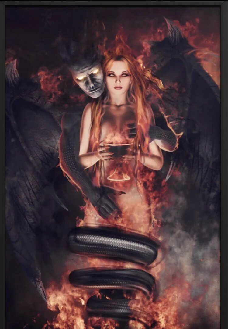 Борис валеджо луис ройо. Ведьма в беде или демона. Демон готат хранитель. Темные и светлые силы. Сатана и лилит.