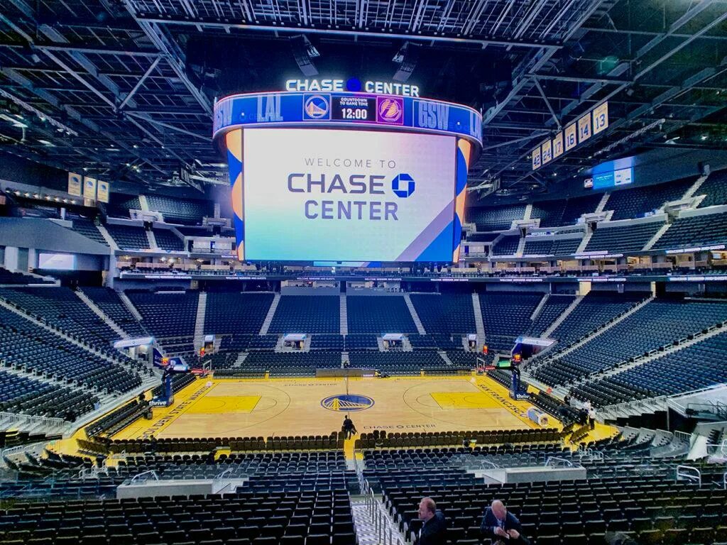 Сане центр. Чейз центр арена. арена голден стэйт. golden state warriors chase center. чейз центр сан франциско.