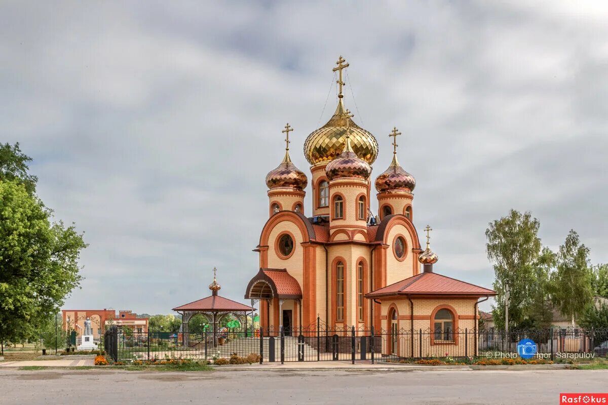Село нова. Храм в новой Калитве Россошанского района. Село новая Калитва храм. Калитва Воронежская область Церковь. Новая Калитва Россошанского района Воронежской области.