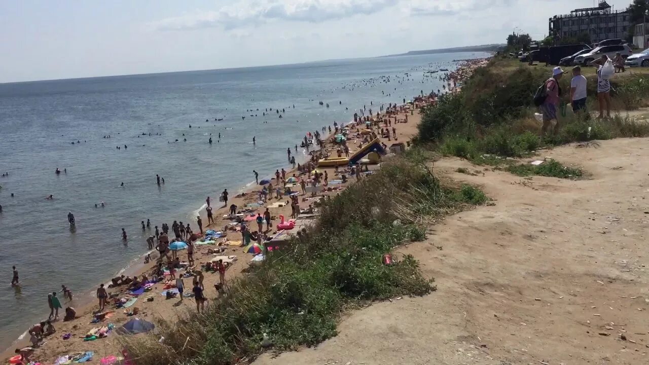 Отзыв о Пляж пос. Кучугуры (Россия, Краснодарский край) Тихий уголок для души
