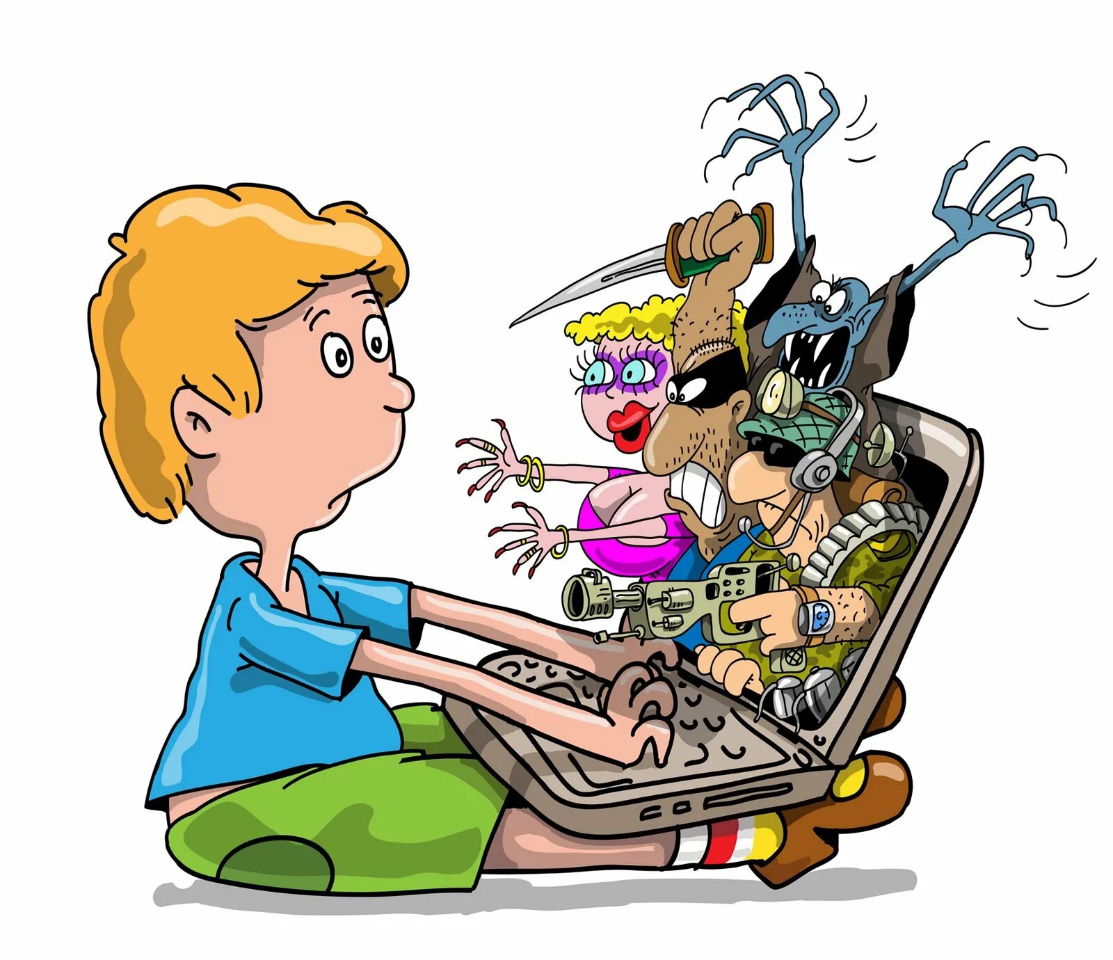 Правила игр в сети. Дети компьютер арт. Компьютер иллюстрация. Опасности в интернете для детей. Детям об интернете.