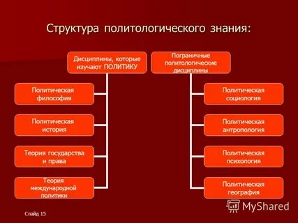 Политические знания примеры